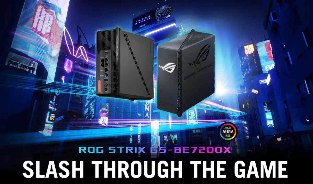 ASUS ROG Strix GS-BE7200X Dual-band WiFi 7 AiMesh Gaming Router Price in Bangladesh ASUS ROG Strix GS-BE7200X Dual-band WiFi 7 AiMesh Gaming Router Price in Bangladesh